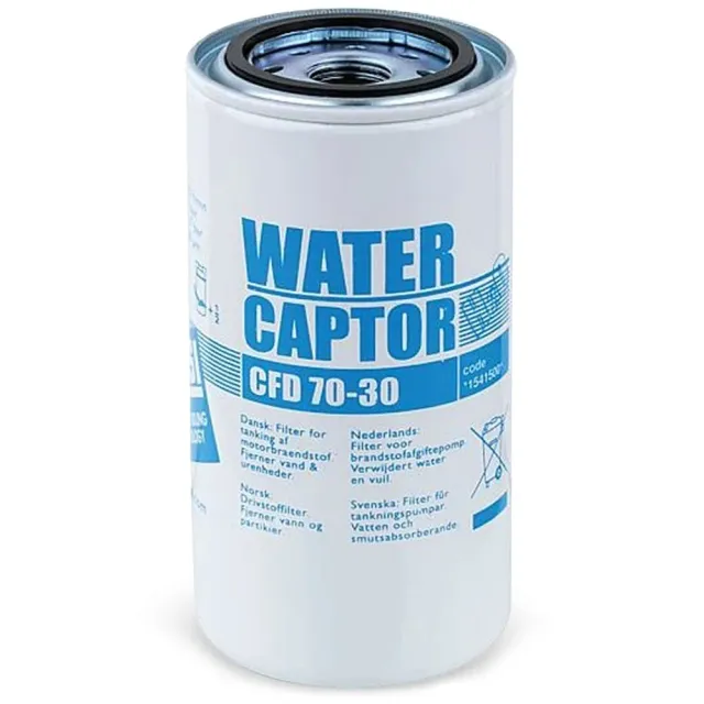 Piusi Water Captor cartuccia filtro gasolio separatore acqua