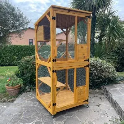 Il Verde Mondo Minou cuccia gatti esterno 80x86x180