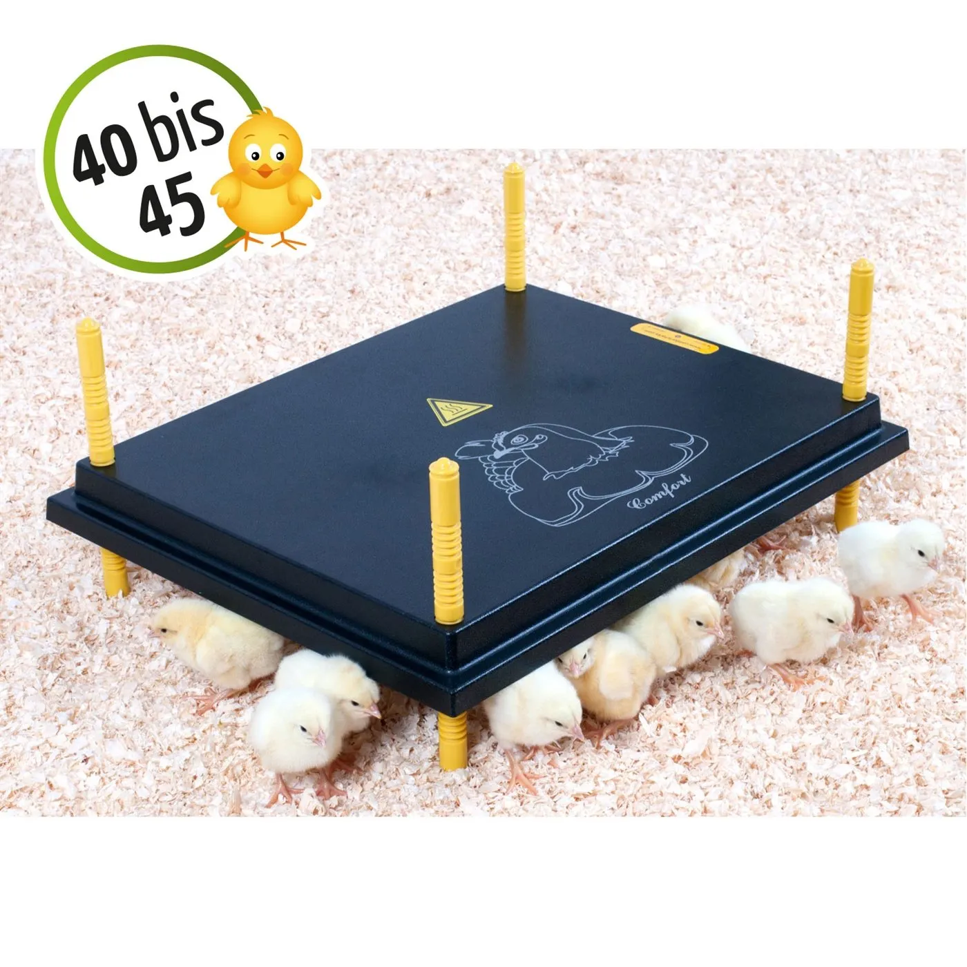 VOSS.farming Comfort chioccia artificiale pulcini 40x50cm 46W
