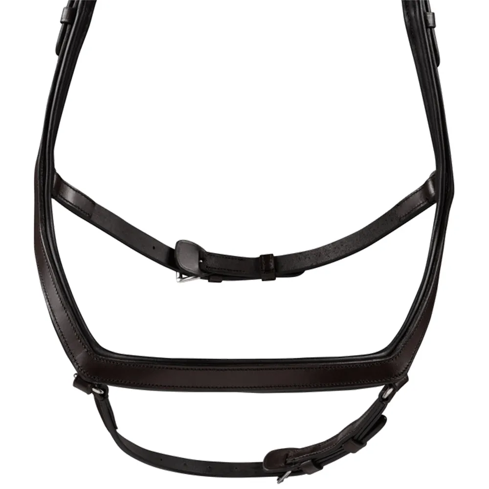 Waldhausen X-Line testiera cavallo anatomica nera WB