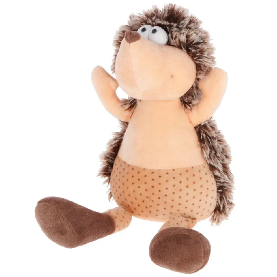 Stupsi riccio peluche gioco cane con squittio 20 cm 3 pezzi