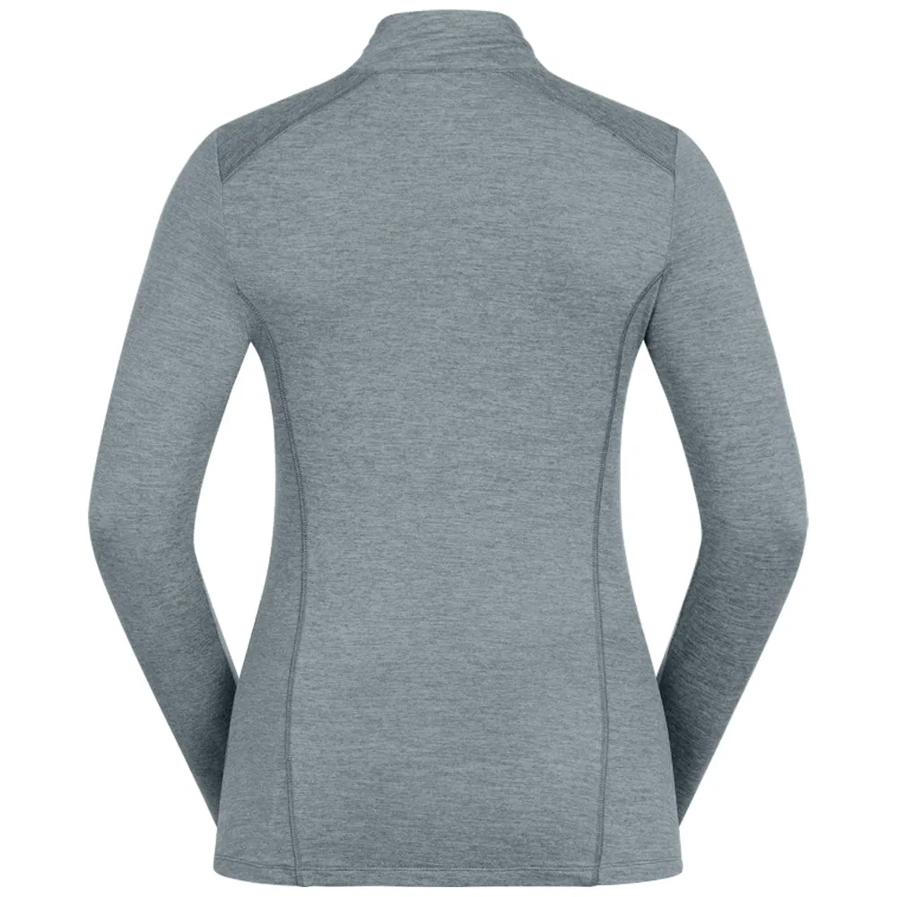 Milano maglia zip equitazione donna nera traspirante
