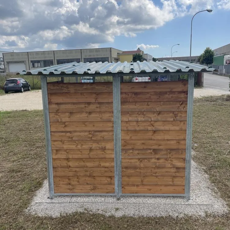 Il Verde Mondo Labrador Box Cani 205x200 con copertura riparo legno