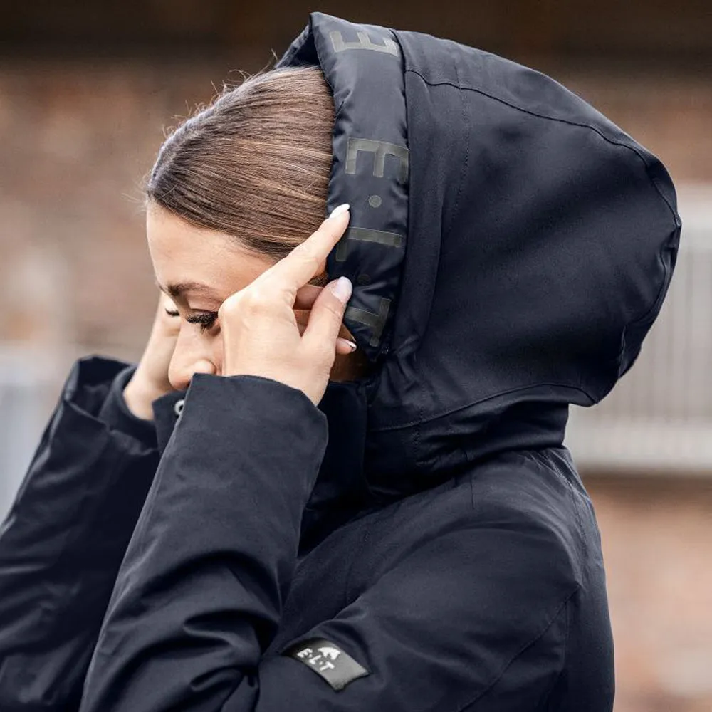 Opal giacca equitazione invernale donna nera M impermeabile