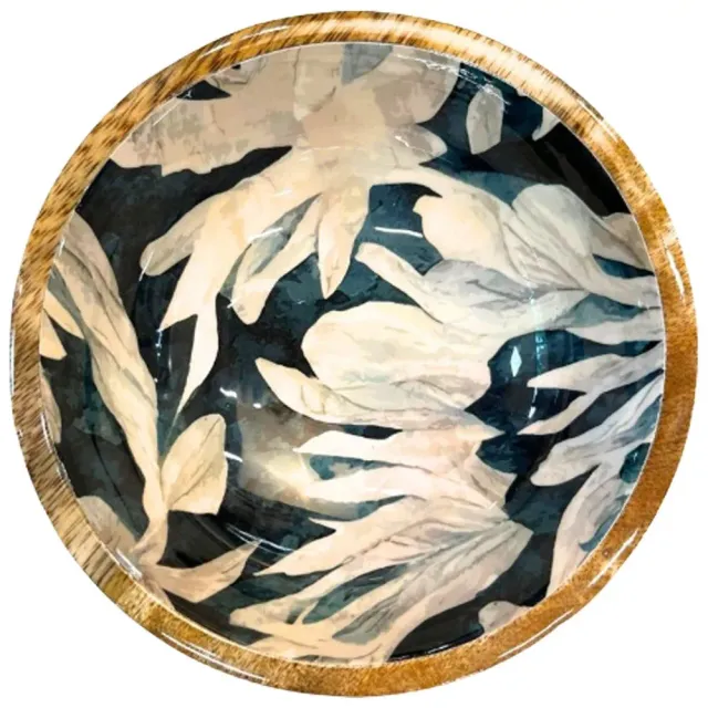 Ciotola legno mango Midnight Garden decorativa serving