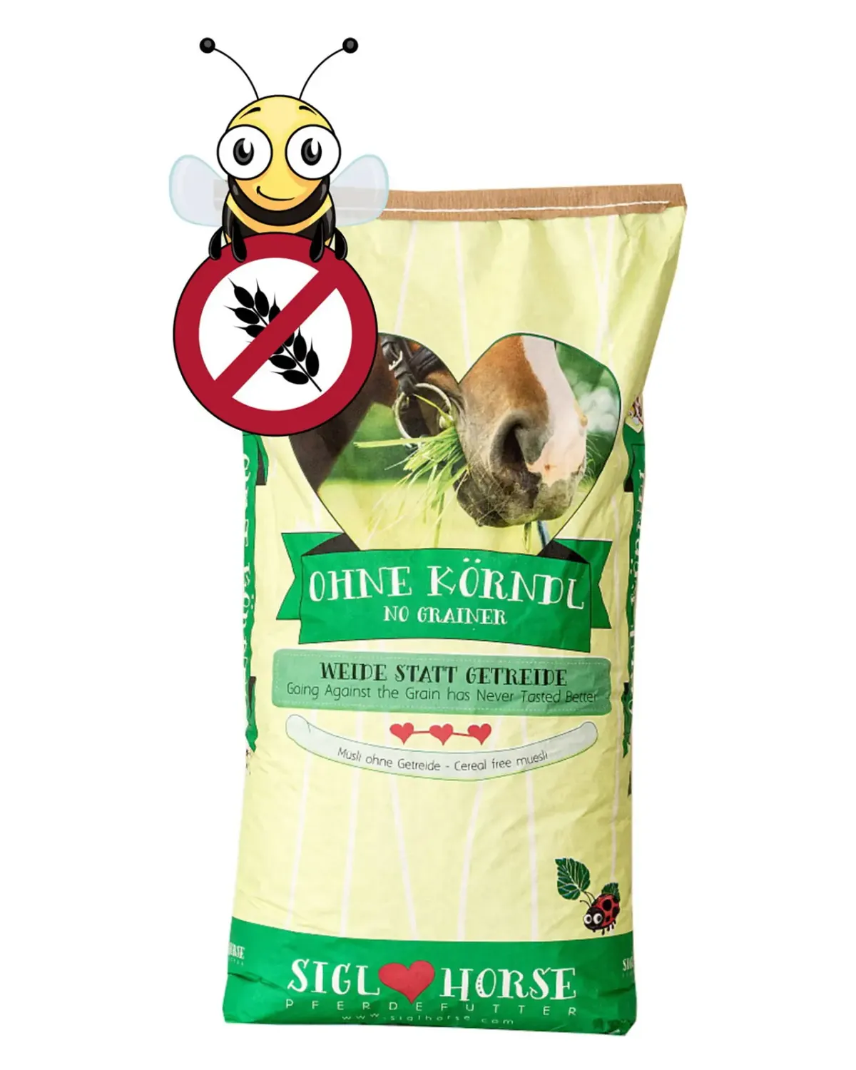 Siglhorse Ohne Körndl muesli cavalli senza cereali