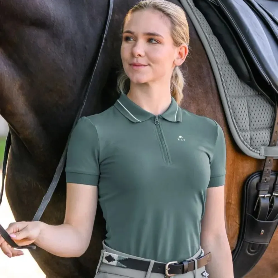 Beikircher Grünland Comfort Ride Glam polo S verde pino
