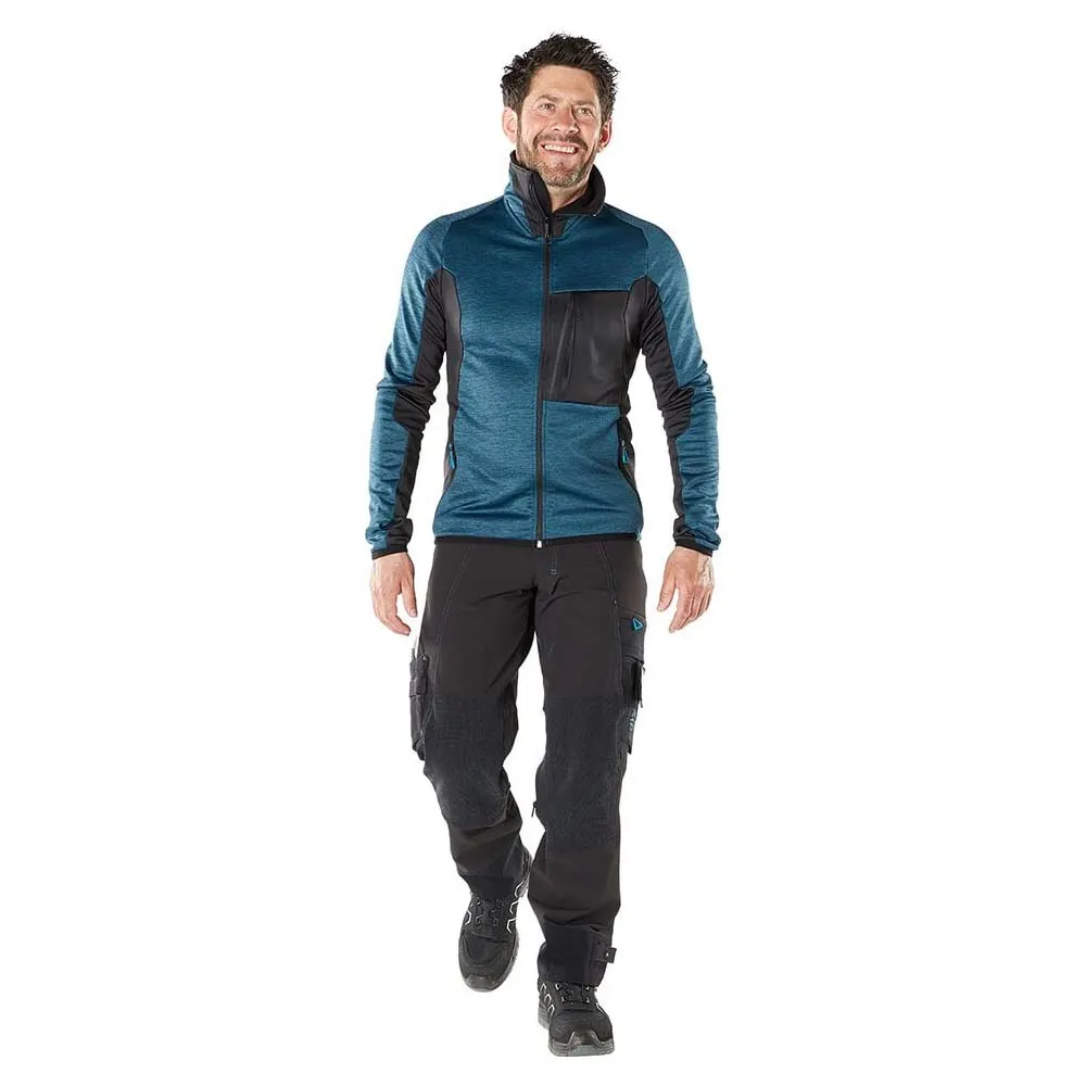 Mascot Modern Fit felpa pile zip verde muschio/nero XL