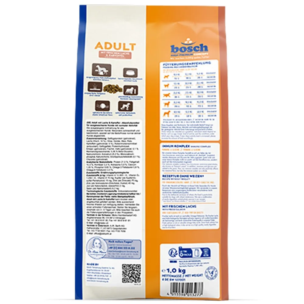 Bosch Adult Fresh crocchette cane salmone patate 1 kg
