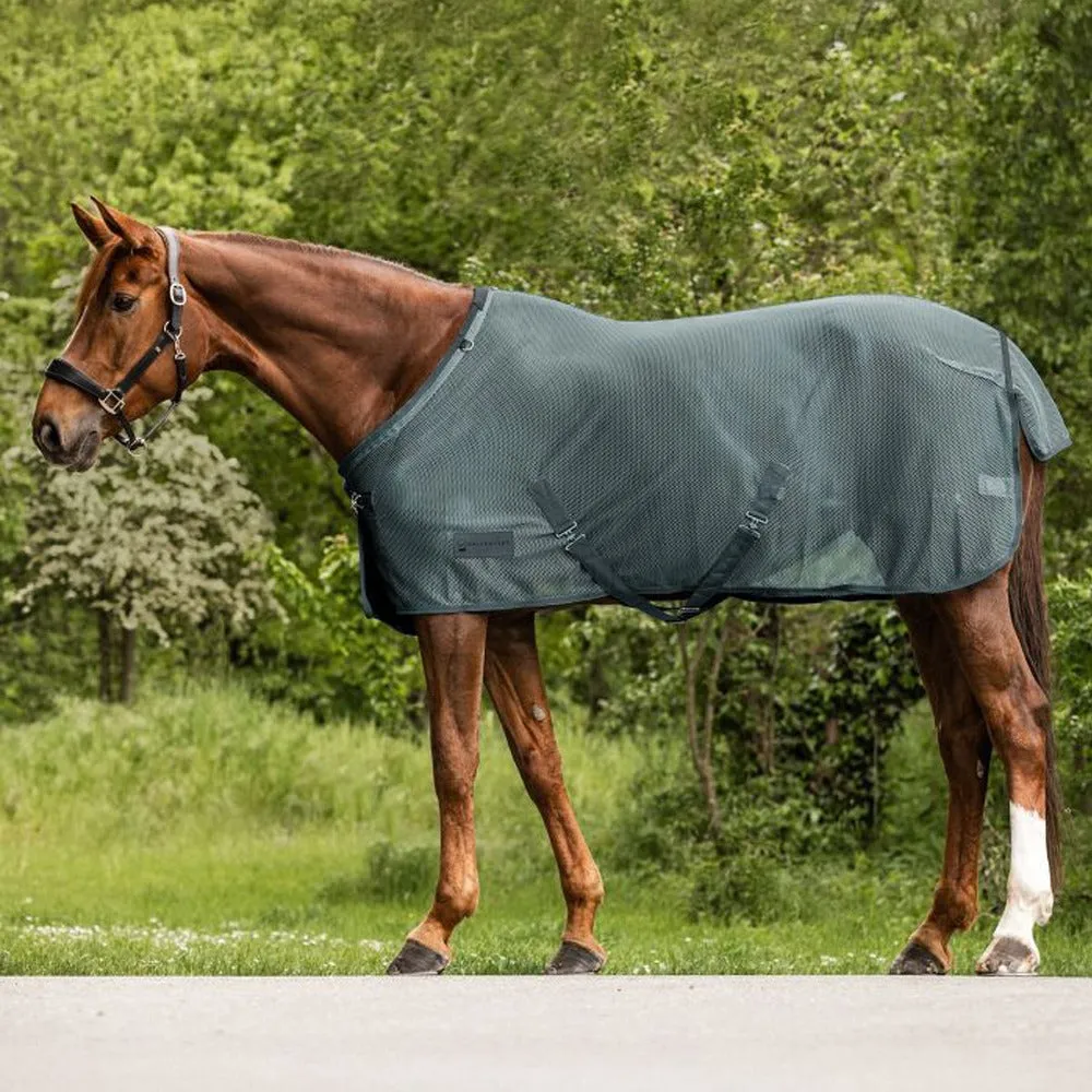 Comfort coperta antimosche cavallo con cinghie incrociate