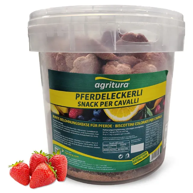 Beikircher Grünland Agritura biscotti cavallo fragola 3,3L naturali