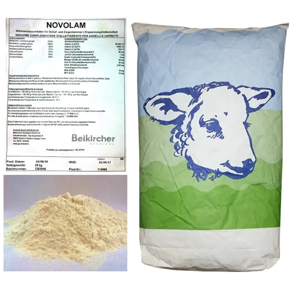 Beikircher Grünland Novolam latte agnelli capretti 25 kg