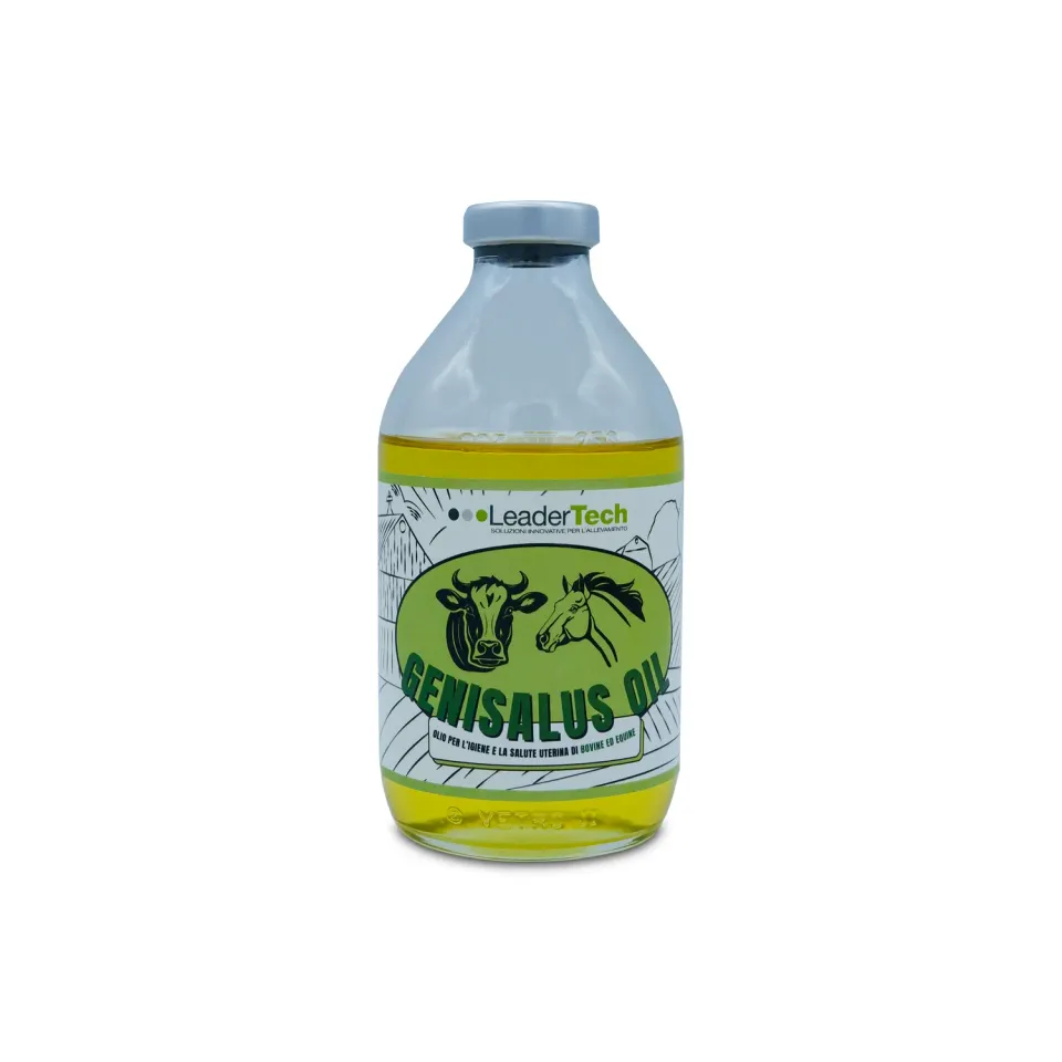 Leadertech Genisalus Oil olio uterino 250 ml non antibiotico
