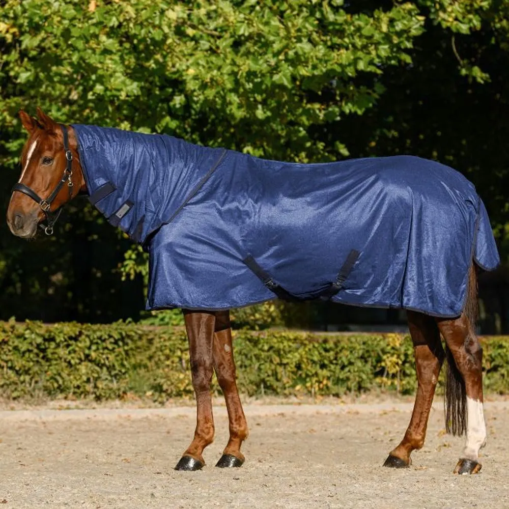 Beikircher Grünland FlyControl Coperta Antimosche Collo Grigia