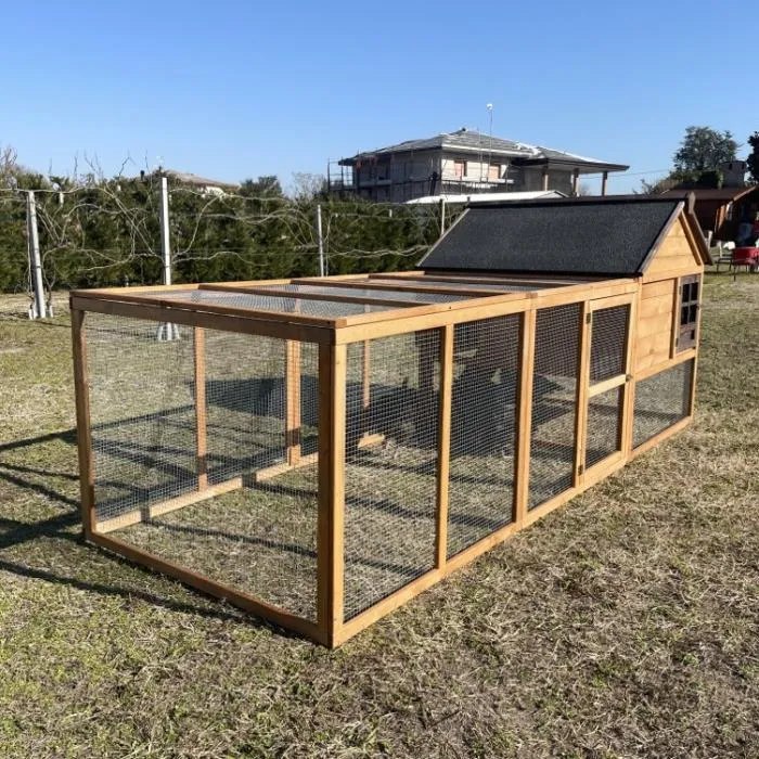 Il Verde Mondo Orpington pollaio legno doppio giardino