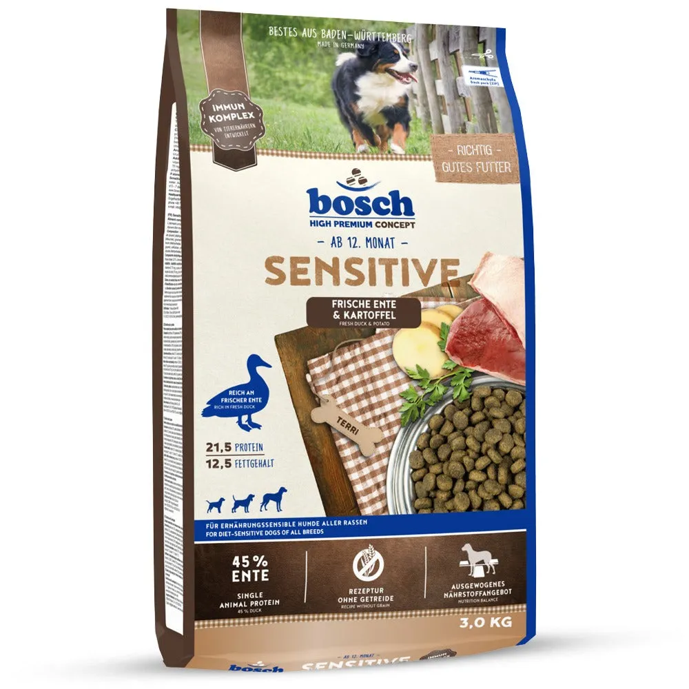 Bosch HPC Sensitive crocchette cane anatra patate 1 kg grain free