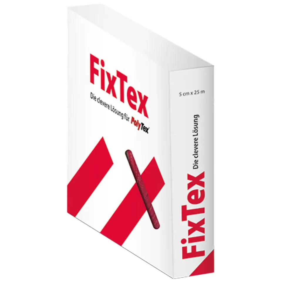 FixTex nastro velcro biadesivo 5cm x 25m per teli