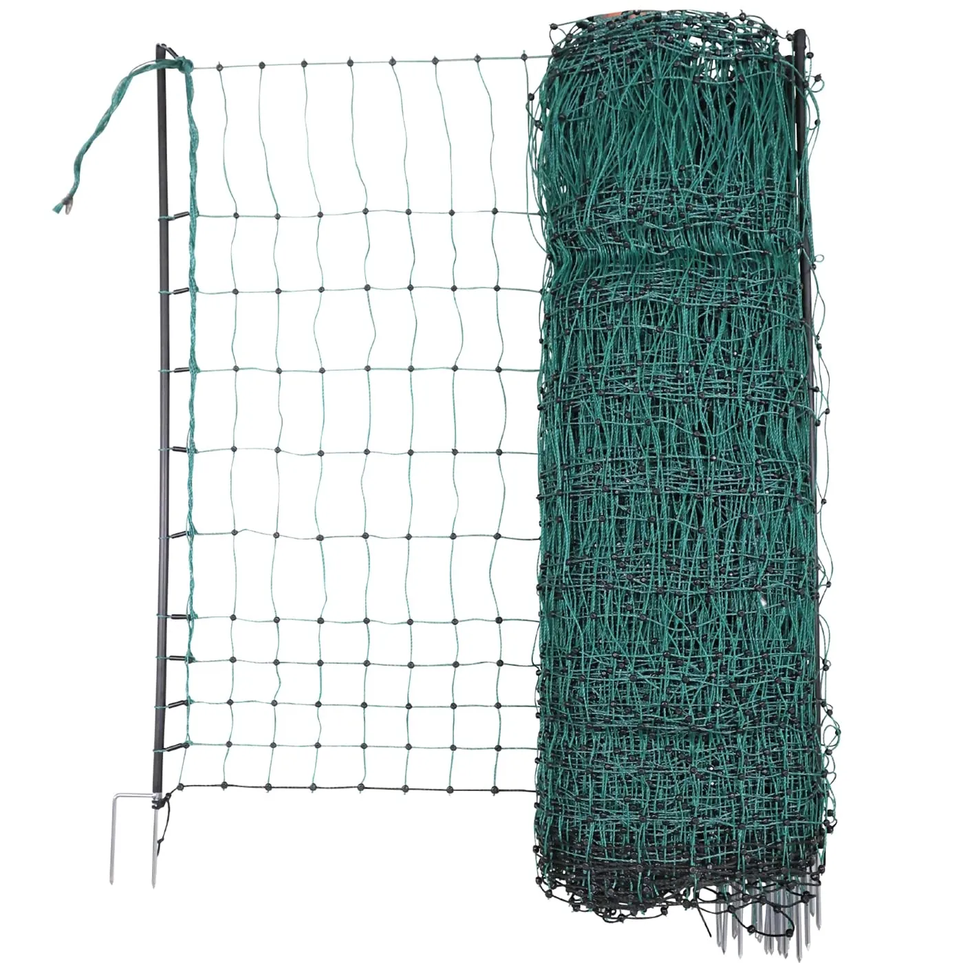 VOSS.farming Classic Rete Pollame Elettrificabile 50 m 112 cm Verde 16 Pali