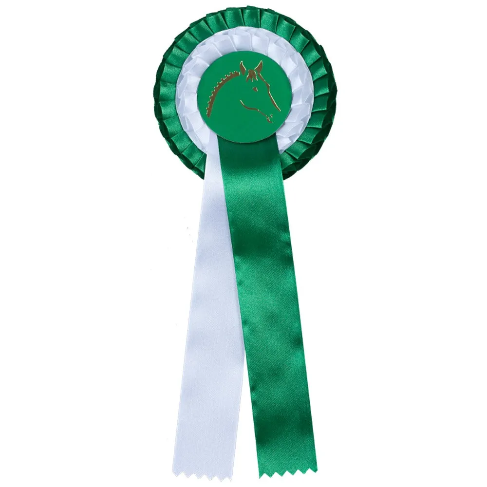 Beikircher Grünland coccarda cavallo doppia oro