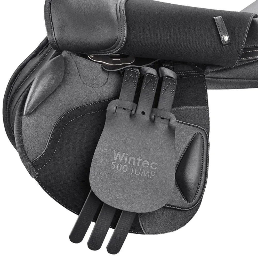 Wintec 500 Jump sella da salto inglese 17,5'' nera profonda