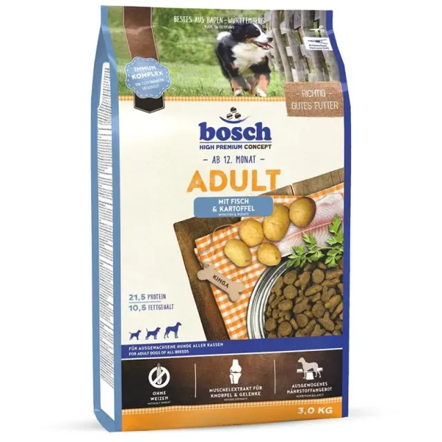 Bosch HPC Adult Fish Potato crocchette 3kg digeribili