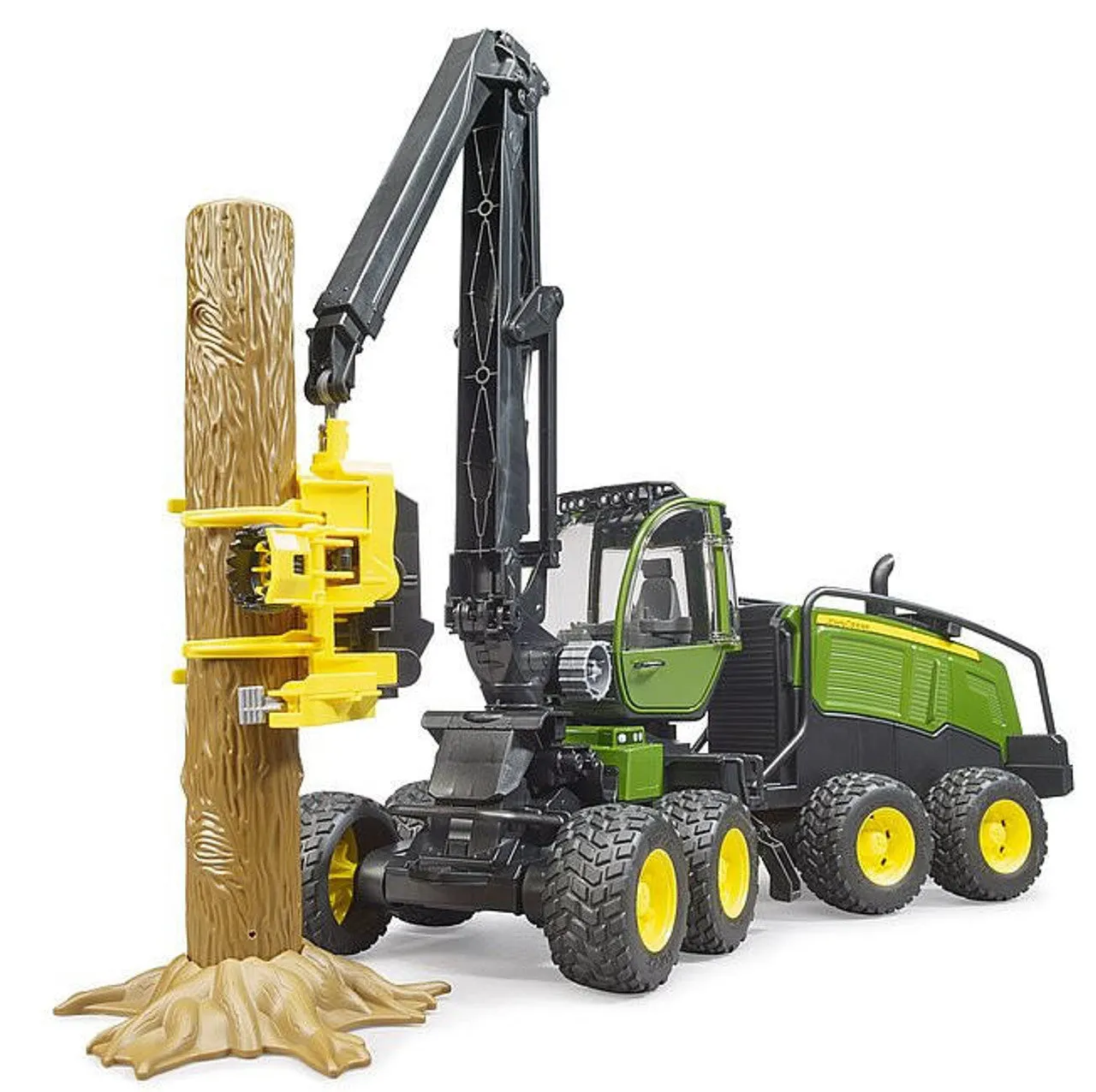Bruder John Deere 1270G harvester giocattolo 1:16 forestale