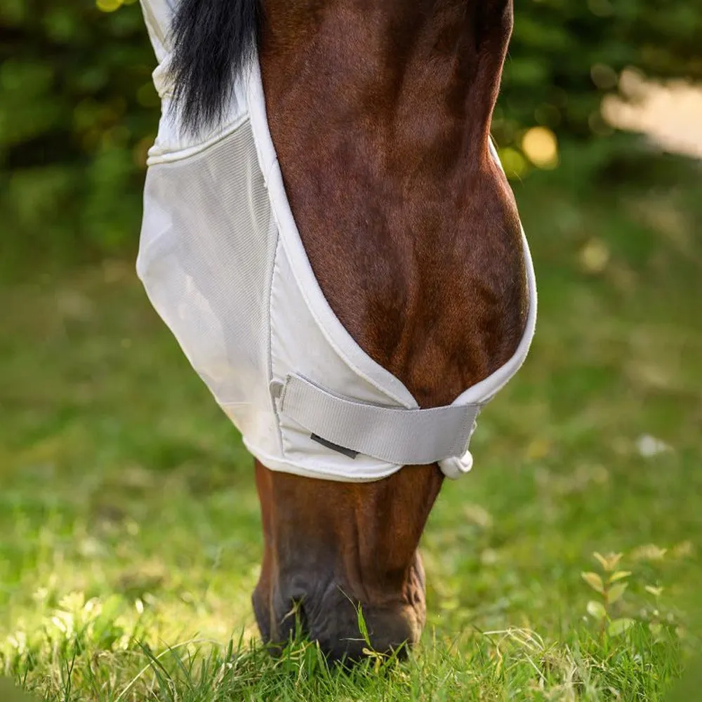 Beikircher Grünland Premium maschera antimosche cavallo nera con orecchie