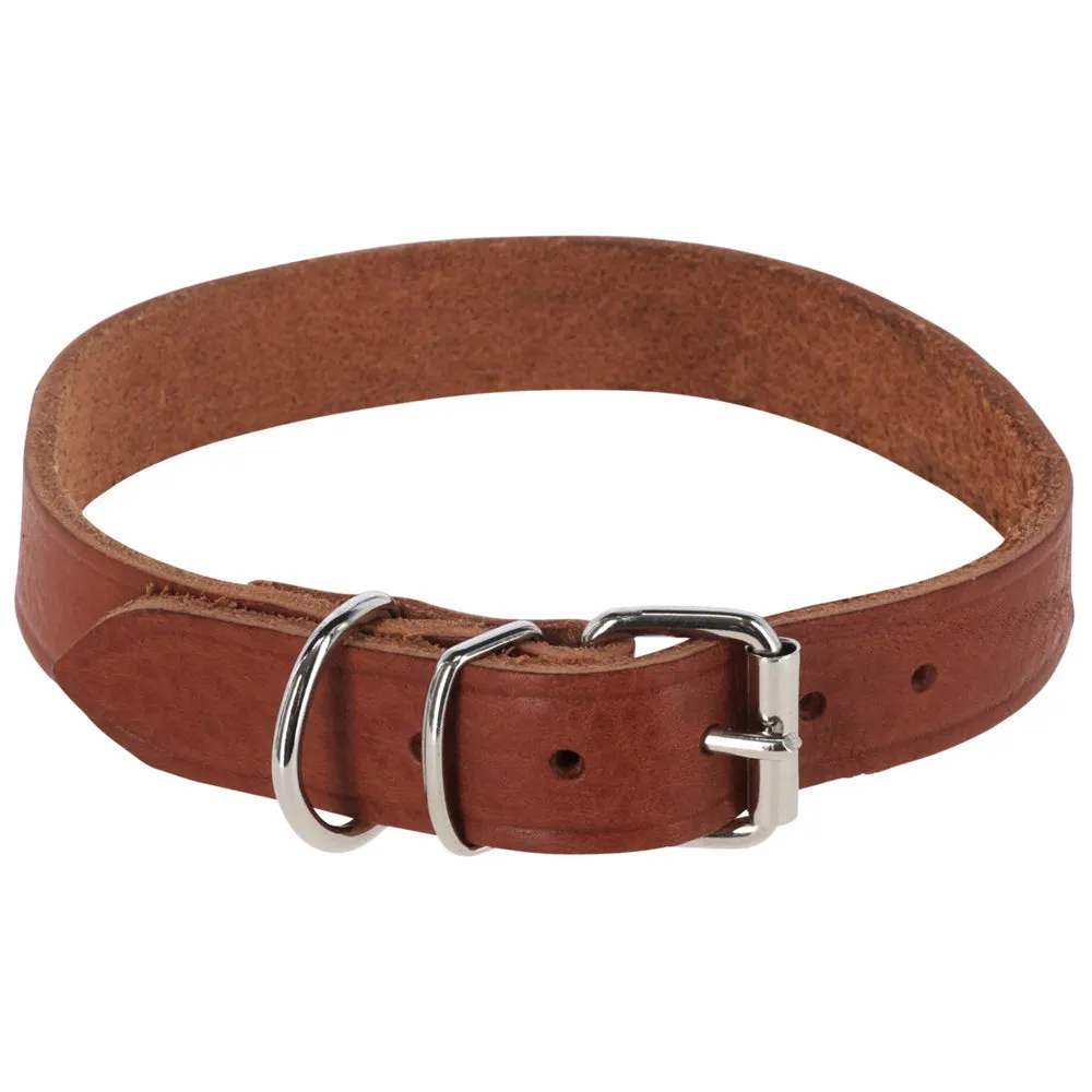 Beikircher Grünland Tuscany collare cane pelle naturale marrone 20 mm