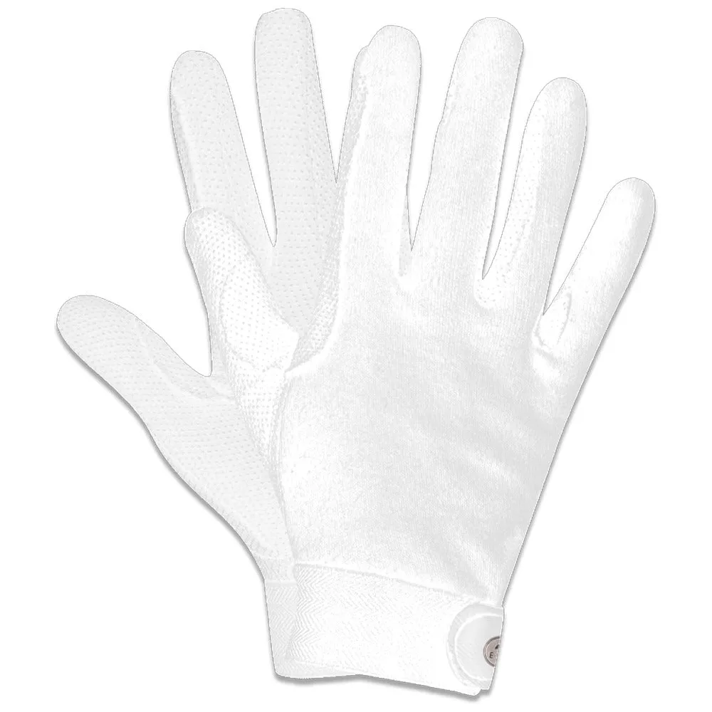 Picot guanti equitazione leggeri grip silicone cotone