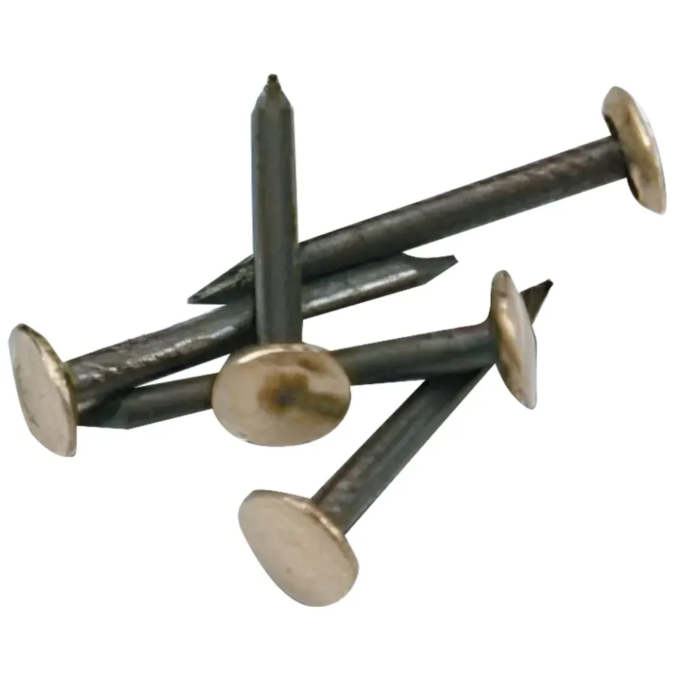 Beikircher Grünland Chiodi Acciaio Testa Ottone 2x25 16 Pezzi