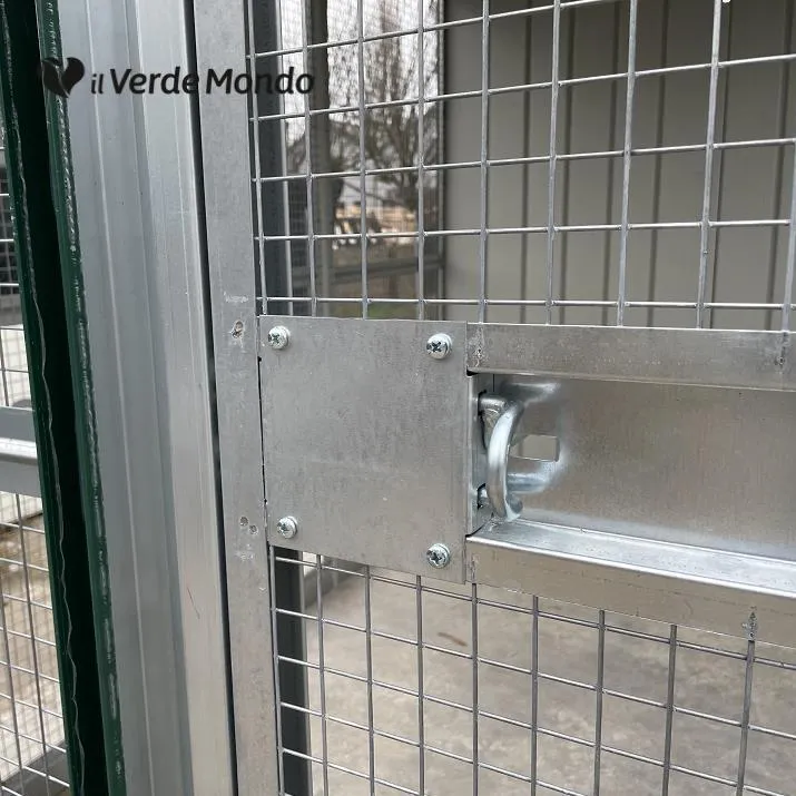 Il Verde Mondo Recinto Coperto 2x2 galline rete antipredatore