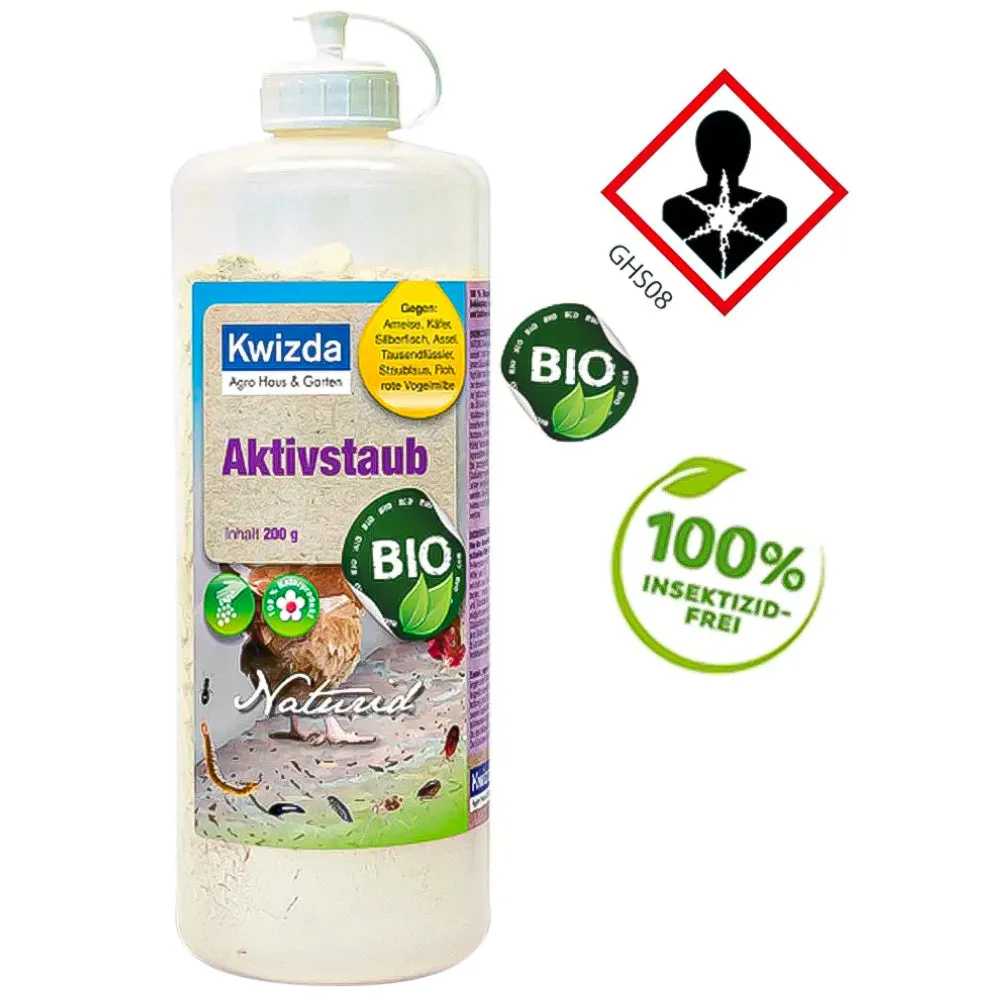 Naturid Aktiv Dust polvere insetti striscianti 200g naturale