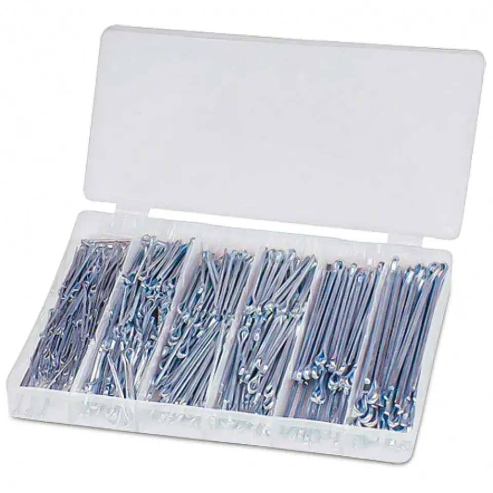 Beikircher Grünland assortimento copiglie 555 pezzi acciaio