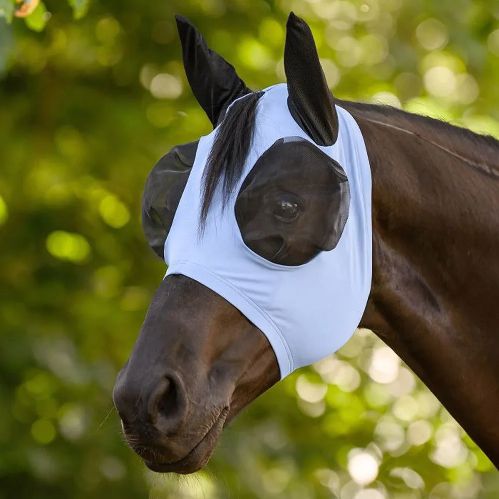 Puck Flex maschera antimosche nera Full elastica