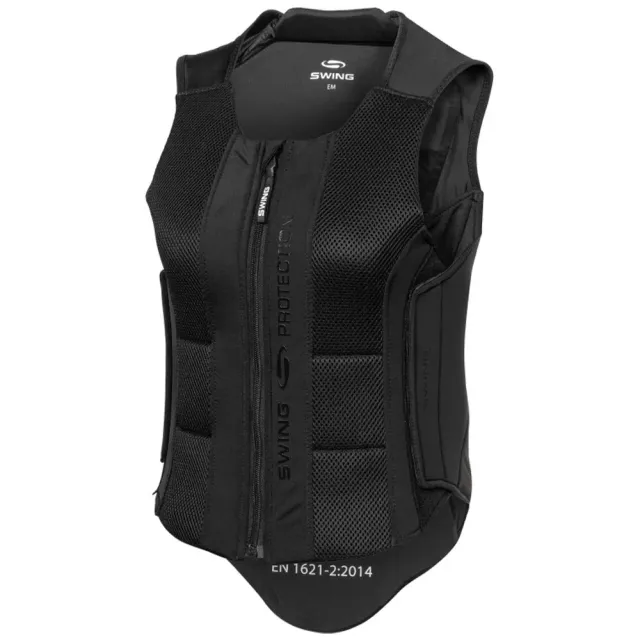 Beikircher Grünland SWING P24 Pro Paraschiena Equitazione Bambino M nero