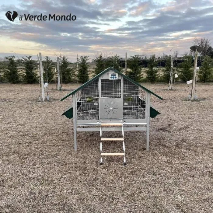 Il Verde Mondo Bantam Pollaio Ferro Antipredatore 4-6 Galline