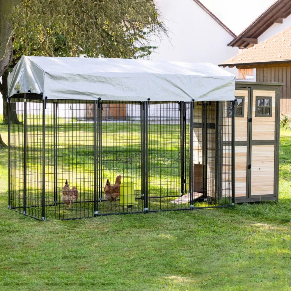 Beikircher Grünland Tower pollaio legno 10 galline 109x75