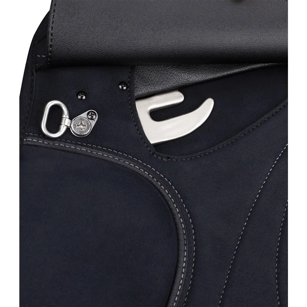 Wintec WintecLite D’Lux sella inglese nera sintetica