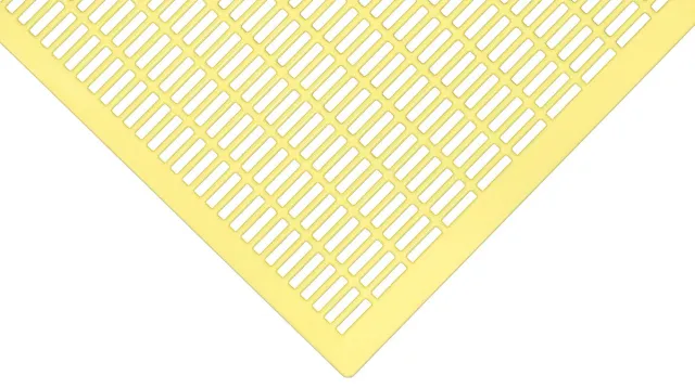 Griglia plastica gialla arnia Liebig DN10 420x377 mm