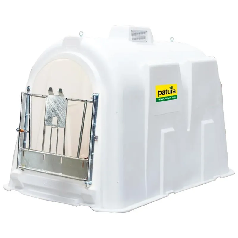 Beikircher Grünland Standard Igloo per Vitelli con Recinto Vetroresina