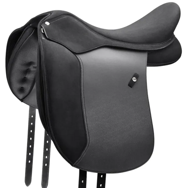 Wintec Pro sella da dressage larga nera 18" morbida