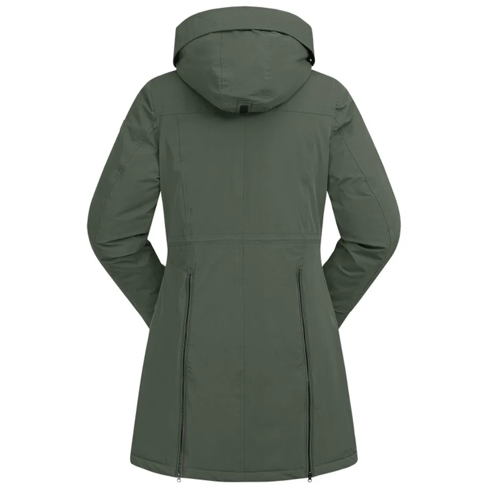 Beikircher Grünland Ontario Winter Riding Parka donna blu impermeabile