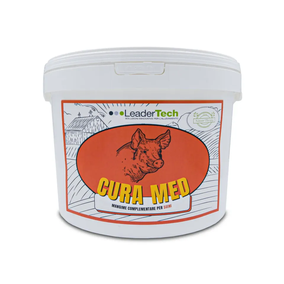 Leadertech Cura Med polvere suini secchiello 5 kg diarrea