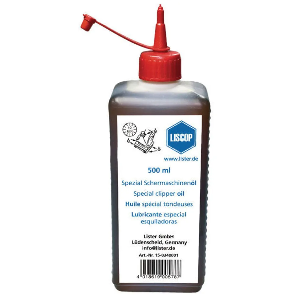 Liscop olio per tosatrici e lame 50 ml manutenzione