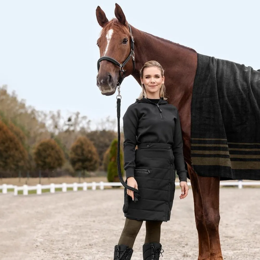E.L.T. Rachel gonna termica equitazione donna nera trapuntata