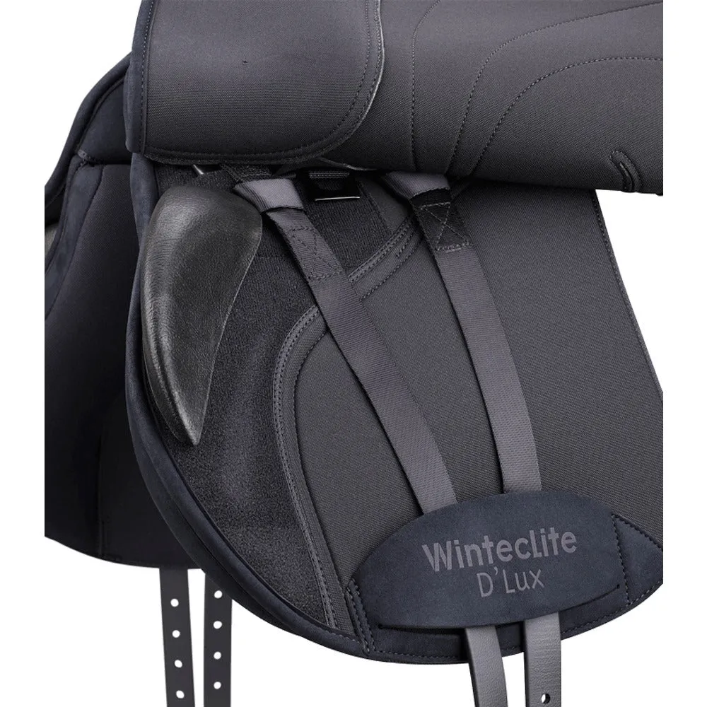 Wintec WintecLite D’Lux sella inglese nera sintetica