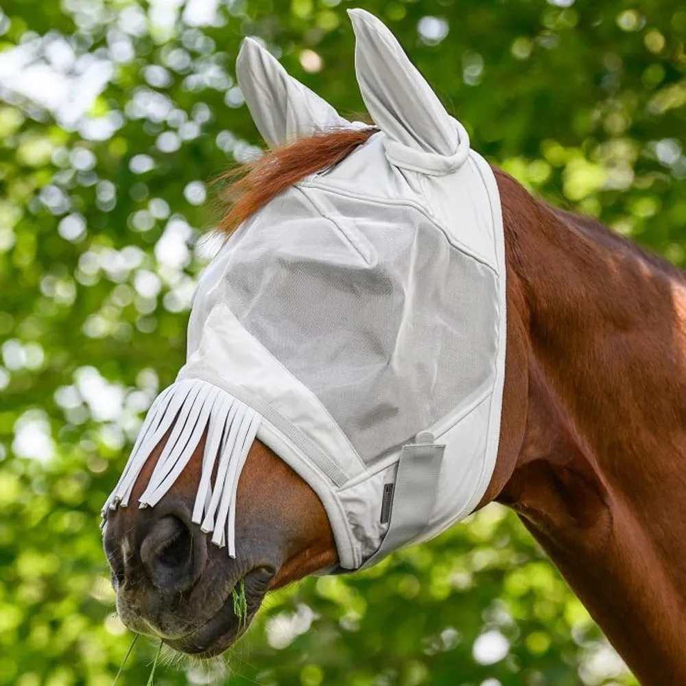 Beikircher Grünland Premium maschera antimosche cavallo nera Cob