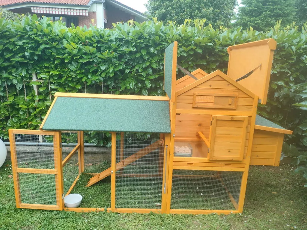 Il Verde Mondo Padovana XL Pollaio Legno 4-6 Galline Bitumato
