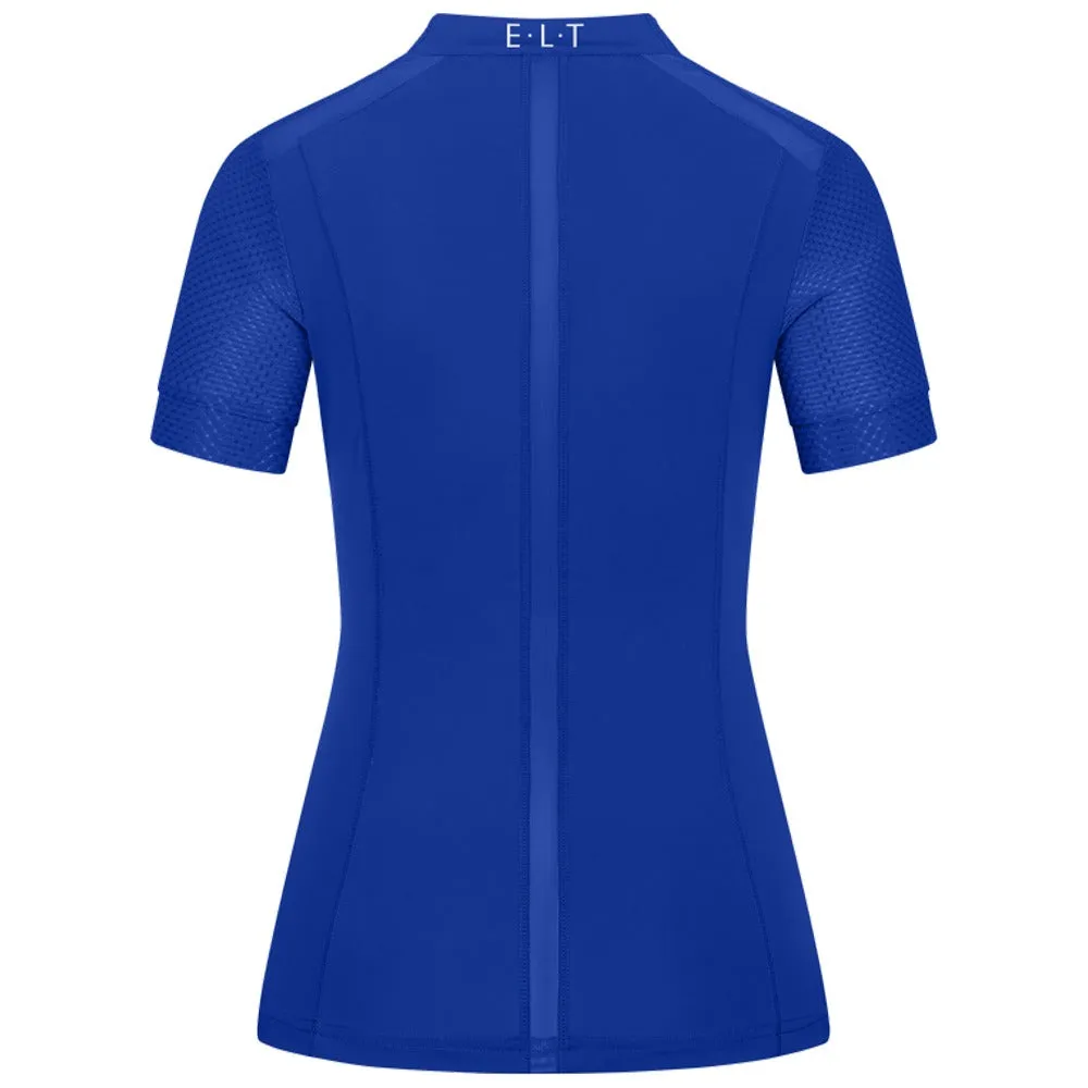 E.L.T. Nancy Maglia equitazione zip bianca traspirante M