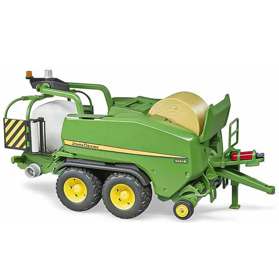 John Deere C441R rotopressa con fasciatore giocattolo